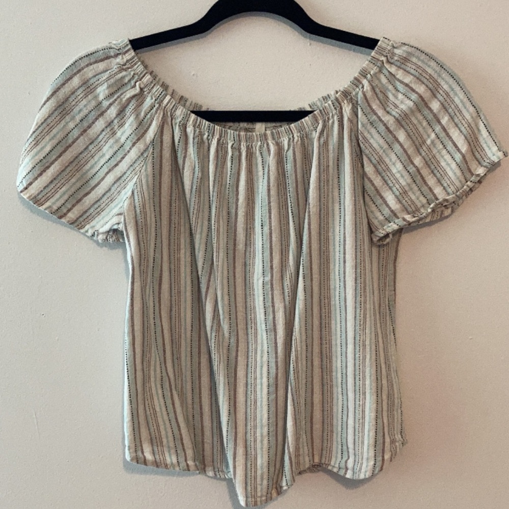 Striped summer top